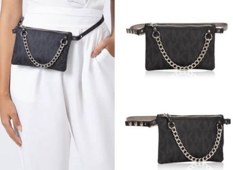 michael kors fanny pack black