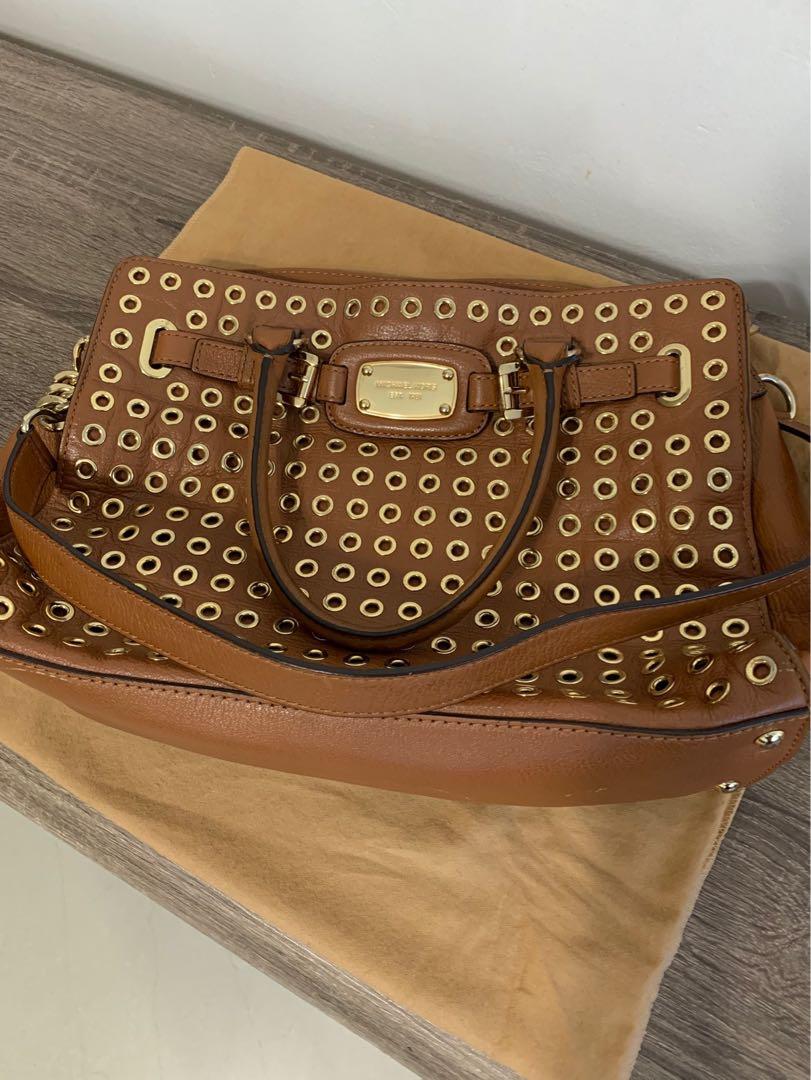 Michael kors online grommet bag