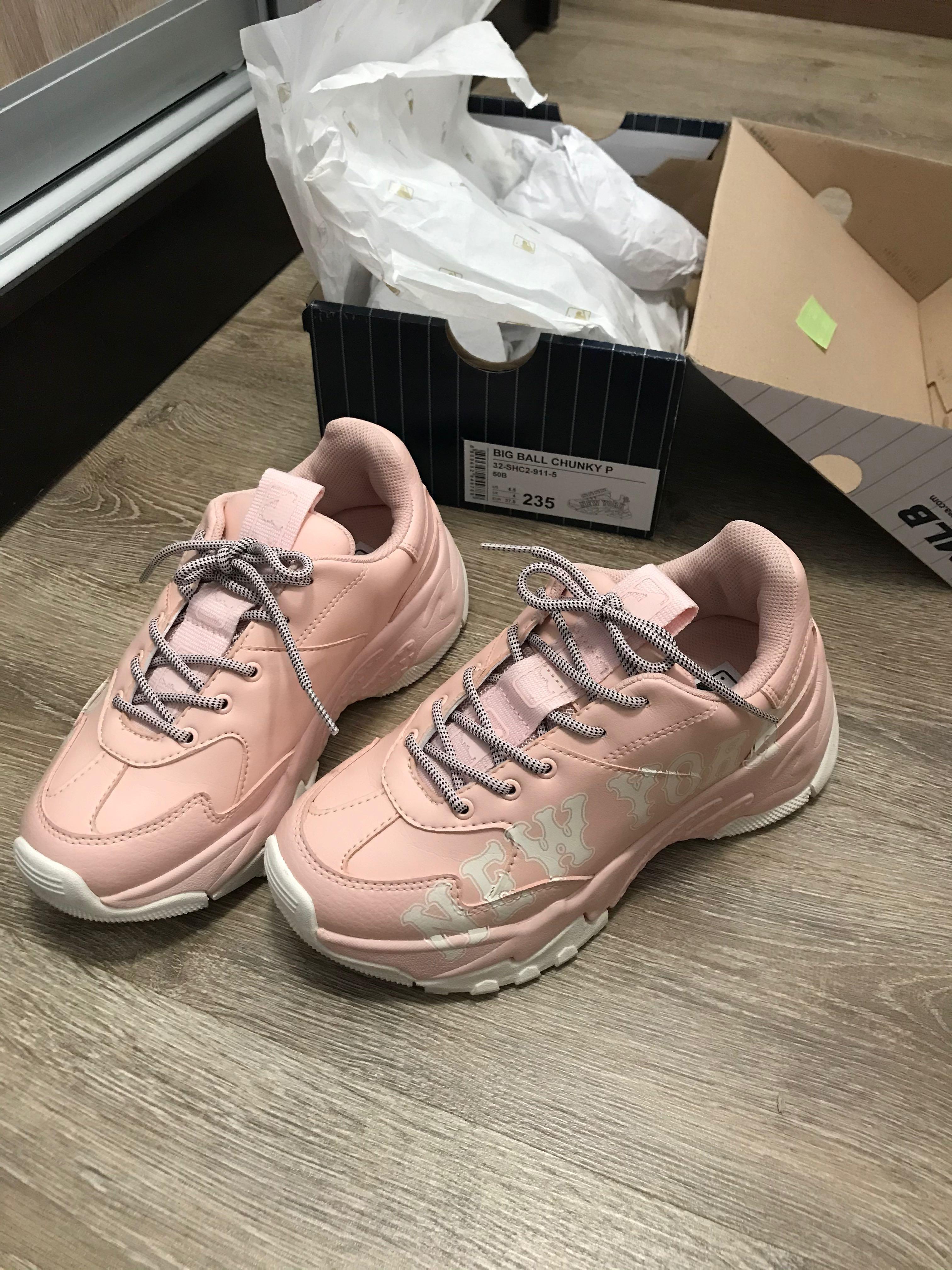 Pinkish Fantasy - MLB korea Chunky shoes တွေ