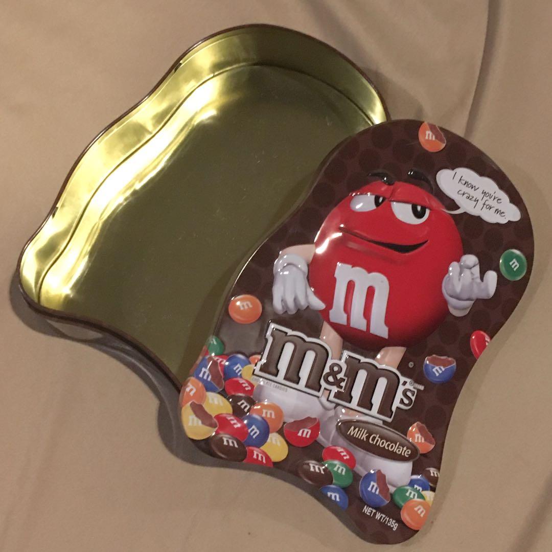 m&m’s Tin box (Category: Storage Boxes & Baskets) located in Pasig City. Submitted by cakemixbean (Listing ID 1010187937, Image 2). Description: m&m’s collectible tin box in excellent condition. •No dents, bruises or scratches. • Perfect for collectors or anyone who wants a nice tin box around their house. • Tumbler in photo for size reference Thanks for looking! #carouswitch.