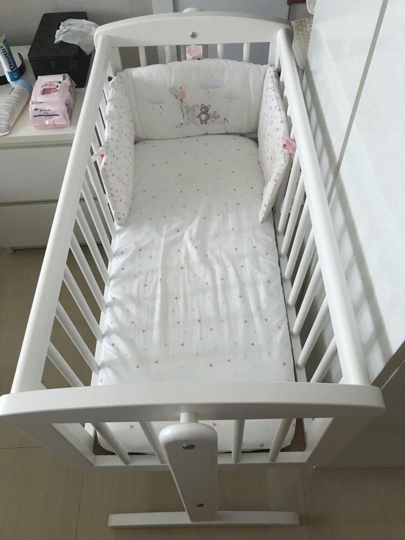 mothercare cot and mattress