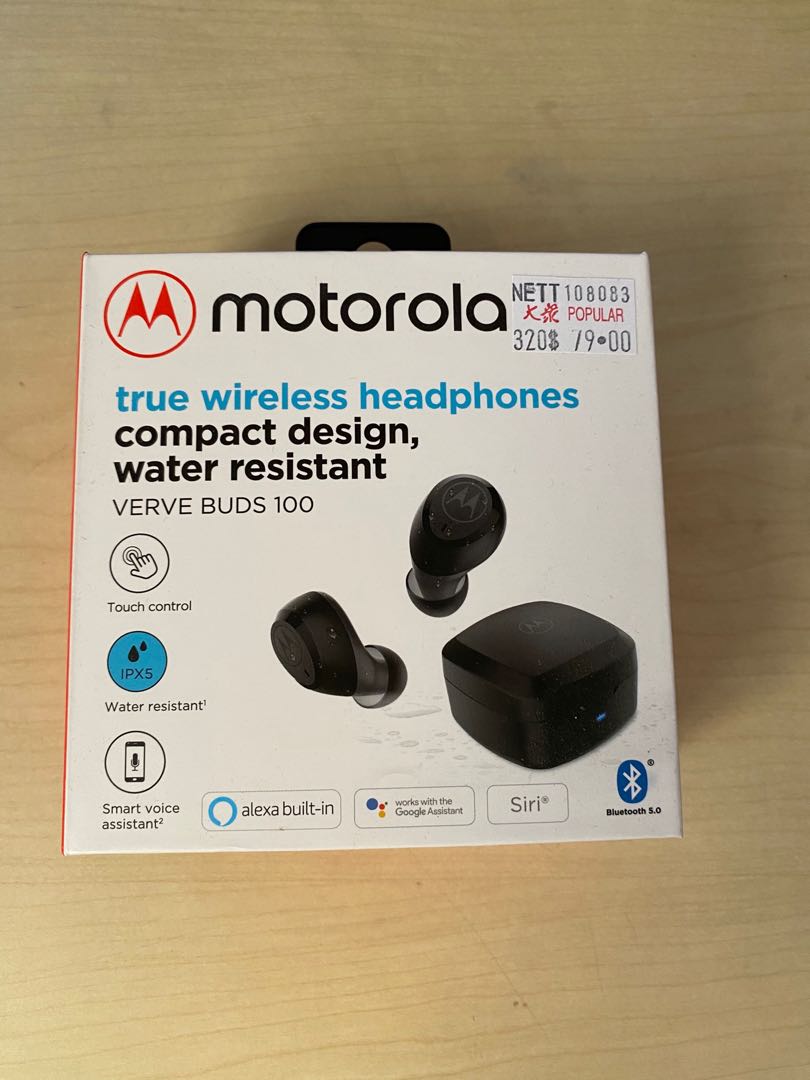 motorola earbuds verve 100