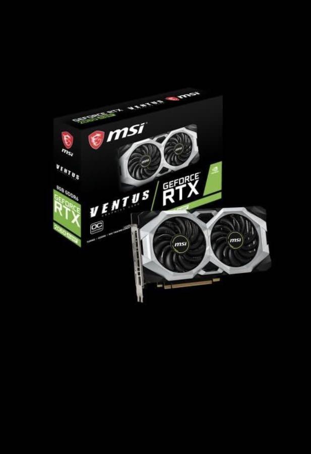 Msi Gpu Rtx 60 Super 8gb Ventus Gp Oc Electronics Computer Parts Accessories On Carousell Msi Gpu Rtx 60 Super 8gb Ventus Gp Oc Electronics Computer Parts Accessories On Carousell