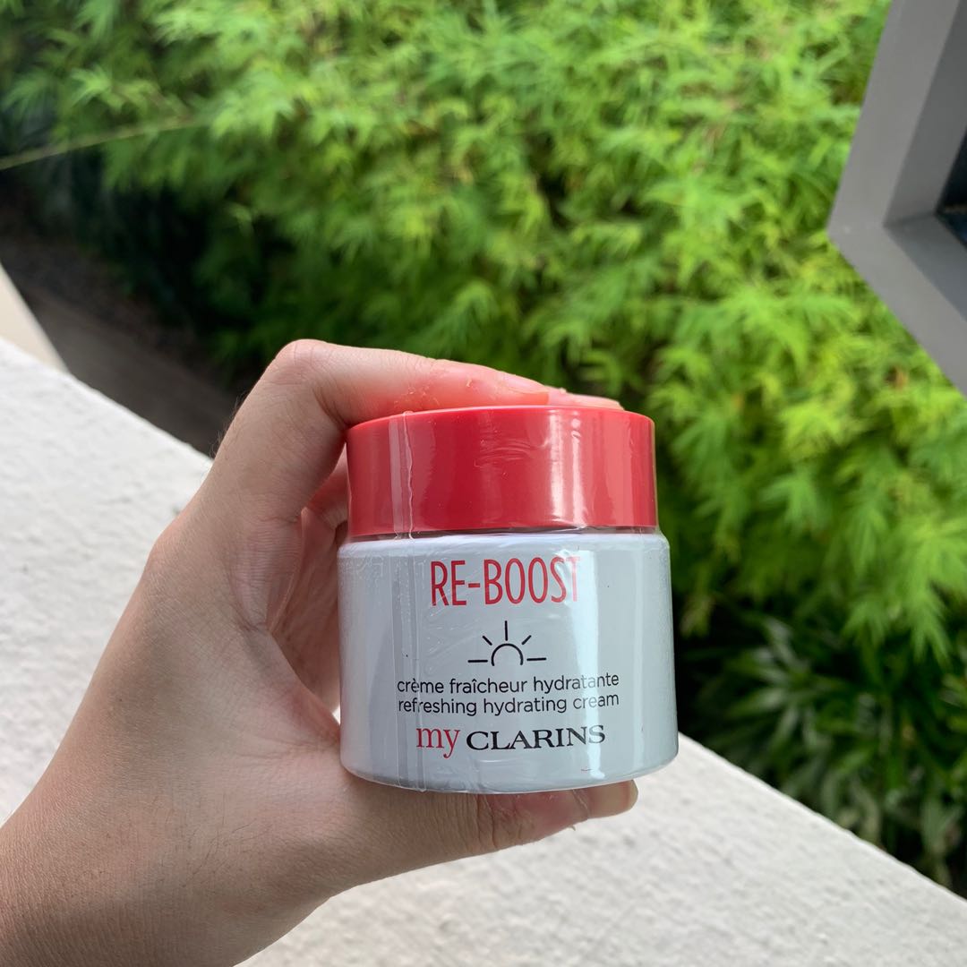 clarins re boost cream