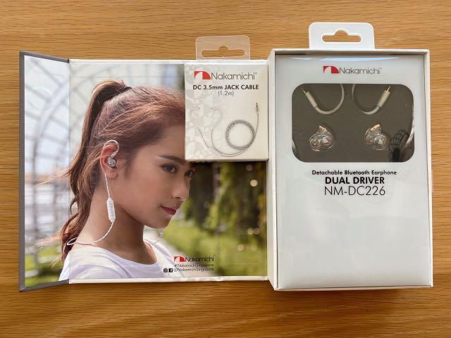 Nakamichi DC226 Dual Driver Bluetooth Earphones