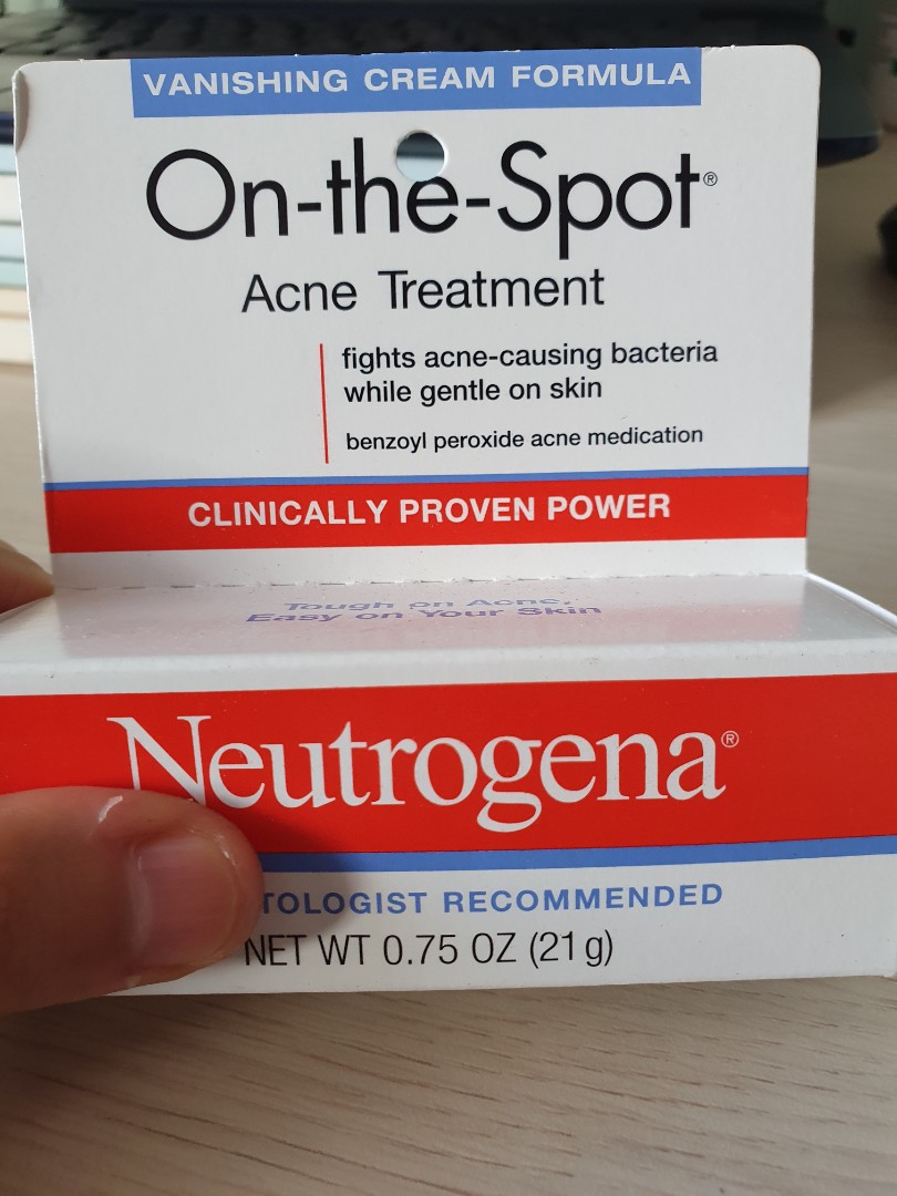 spot cream neutrogena
