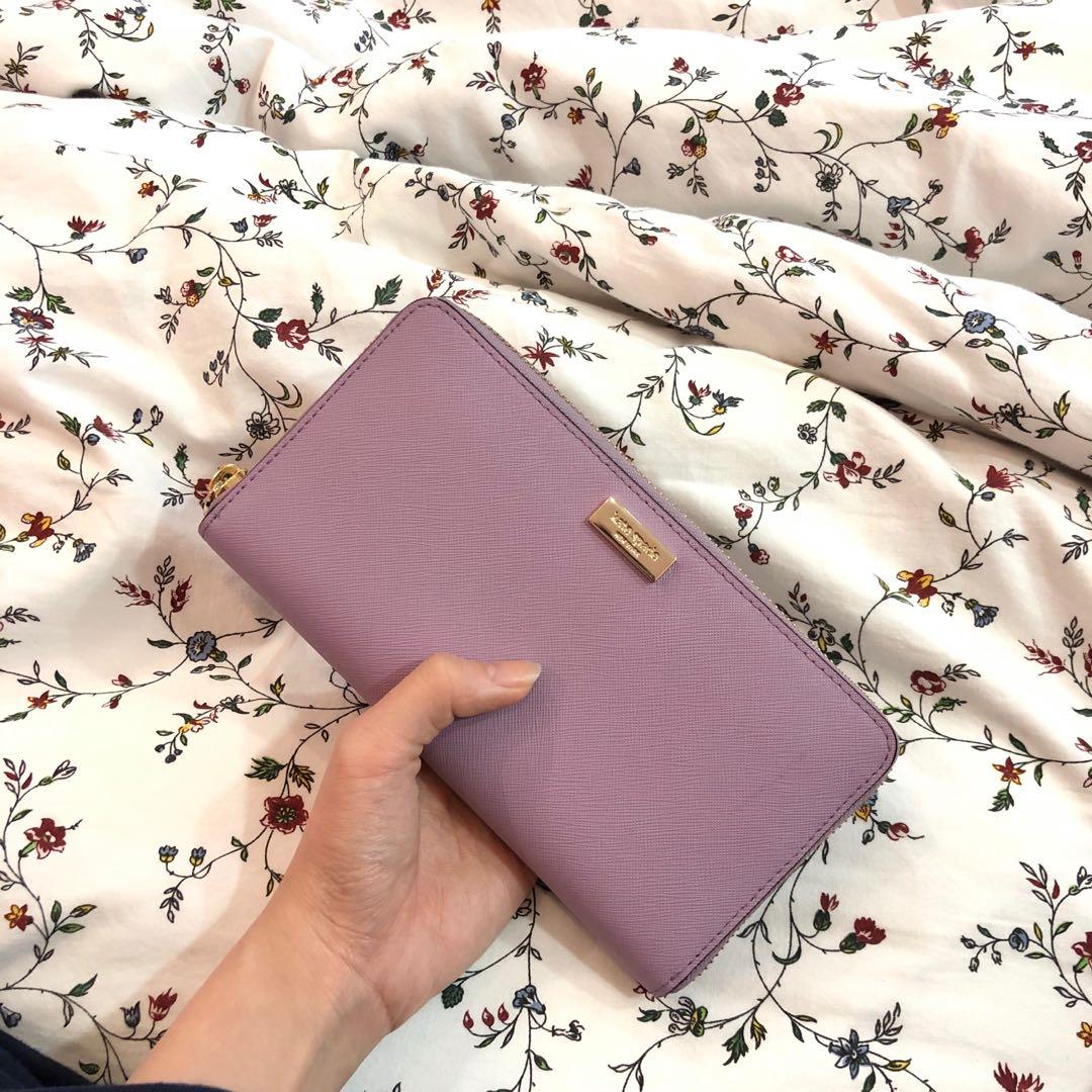 Kate spade clearance plum wallet