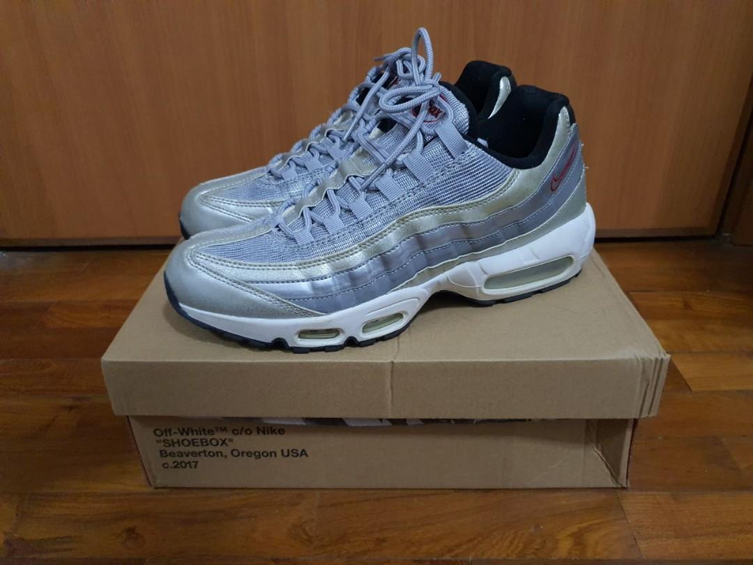 Nike 95 silver top