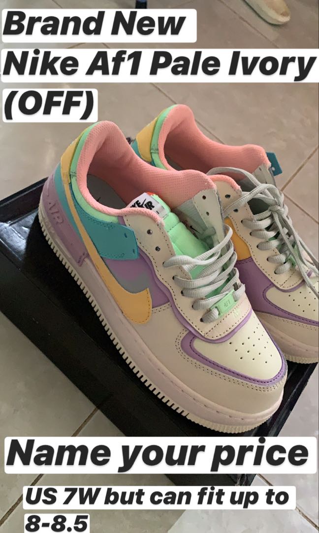 nike air force 1 womens pale ivory