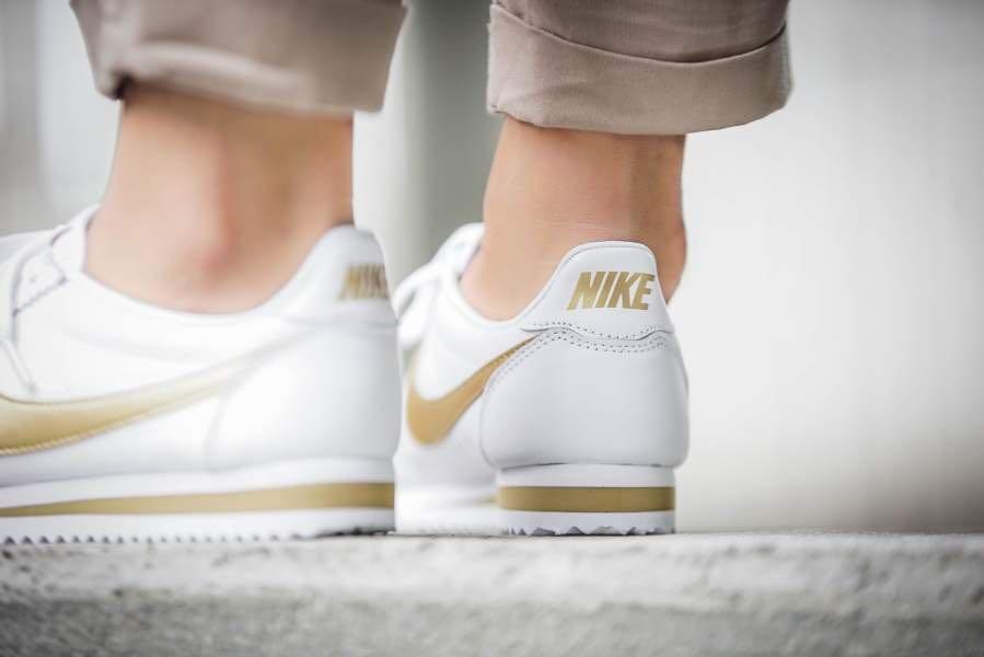 White and gold outlet cortez womens