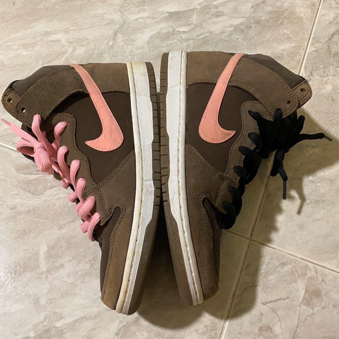 Dunk sb store high chocolate pink