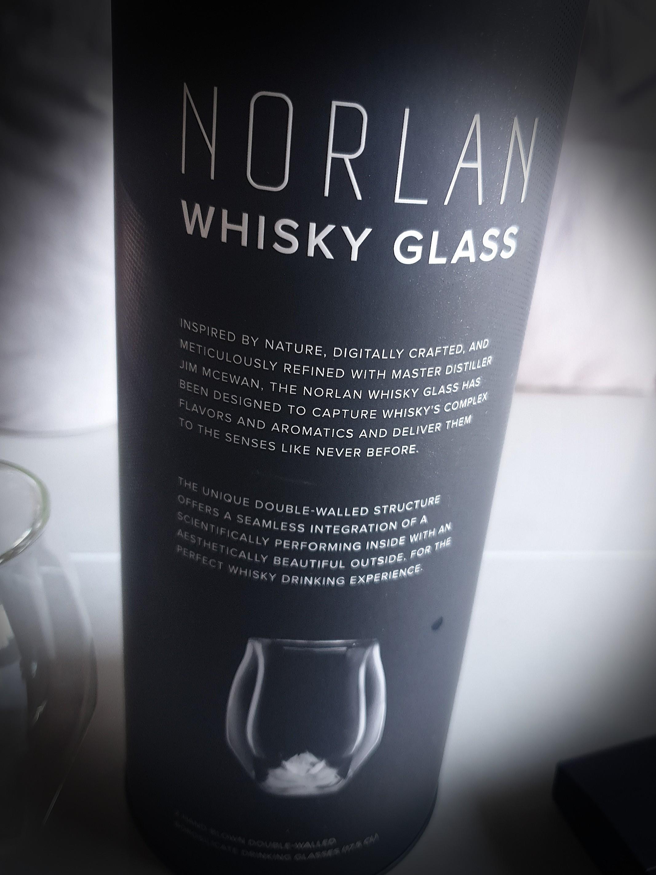  NORLAN WHISKY GLASS (vidrio simple transparente con paño de  pulido) : Hogar y Cocina