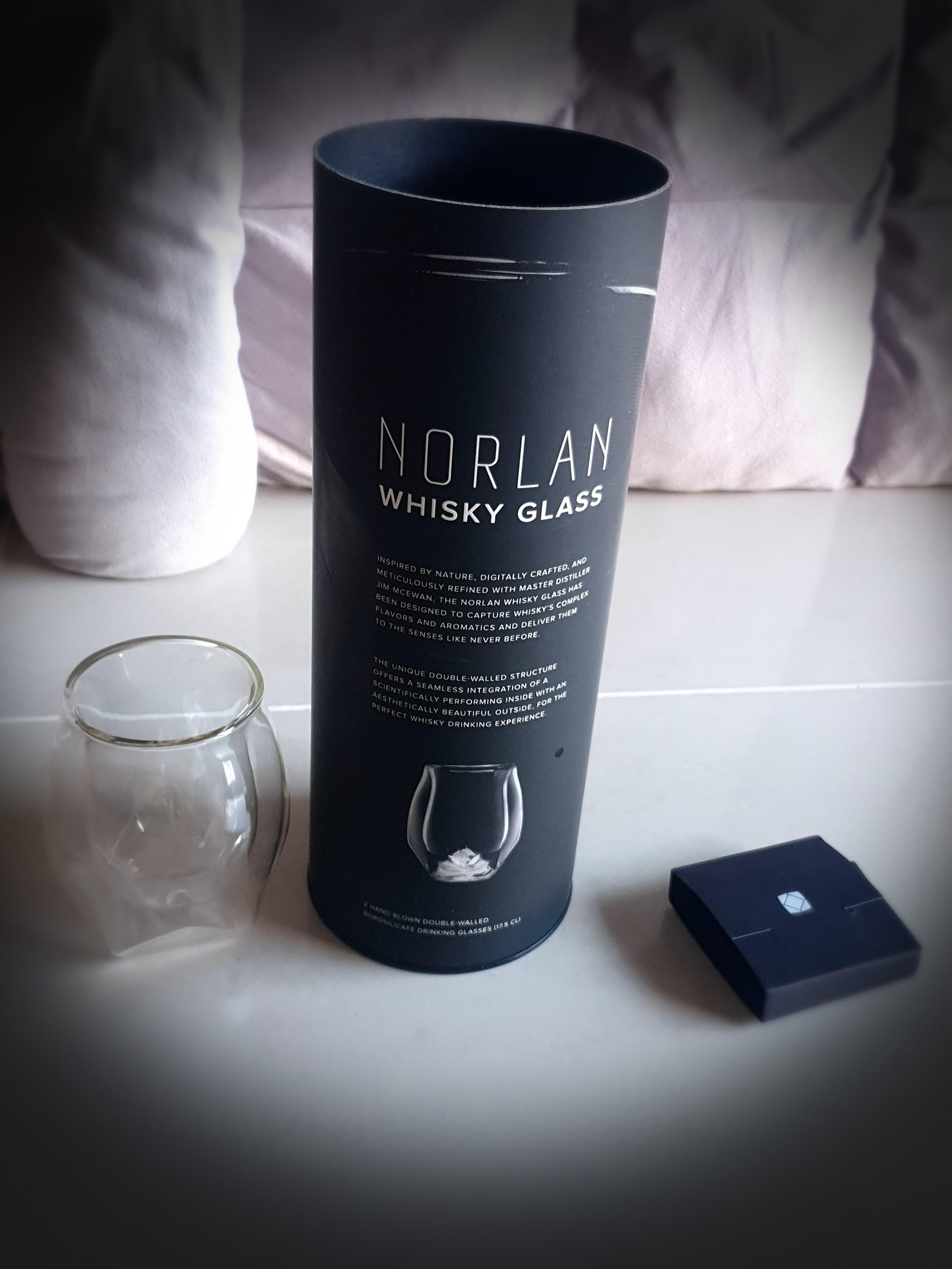  NORLAN WHISKY GLASS (vidrio simple transparente con paño de  pulido) : Hogar y Cocina