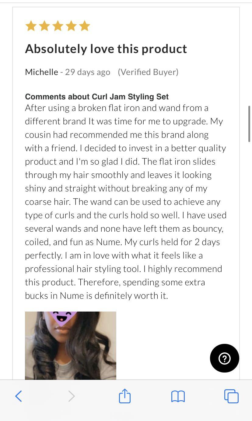 Nume curl sale jam set