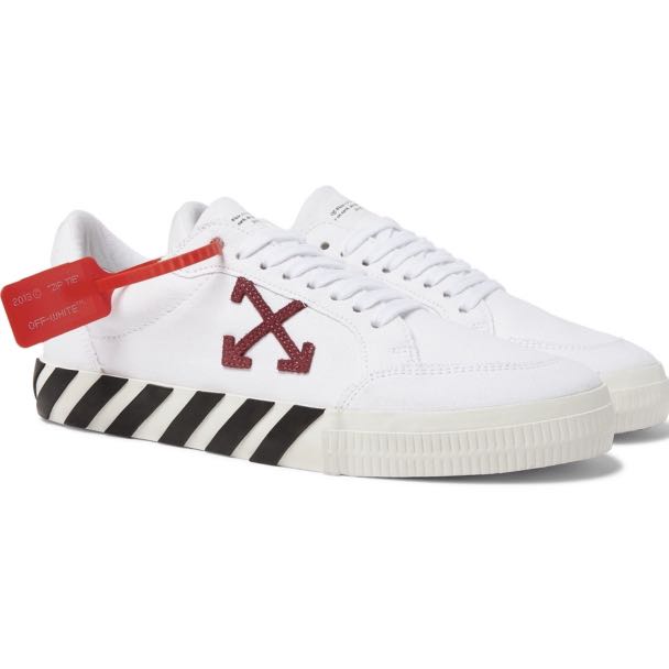 off white canvas sneakers