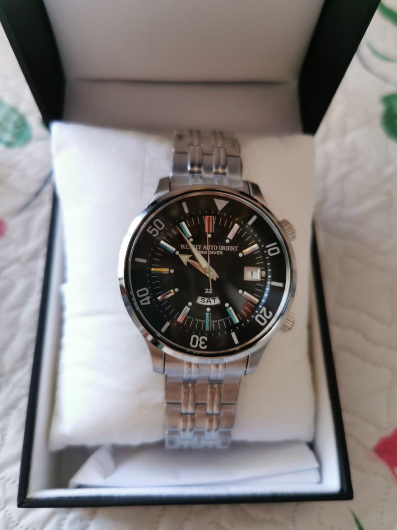 Brand new Black dial Orient king diver 2020 Men s Fashion