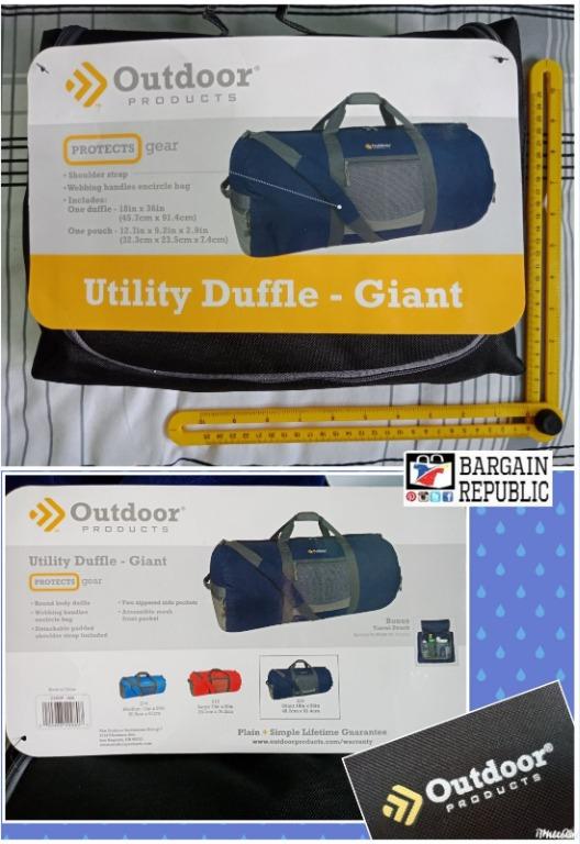 outdoor products utility duffle