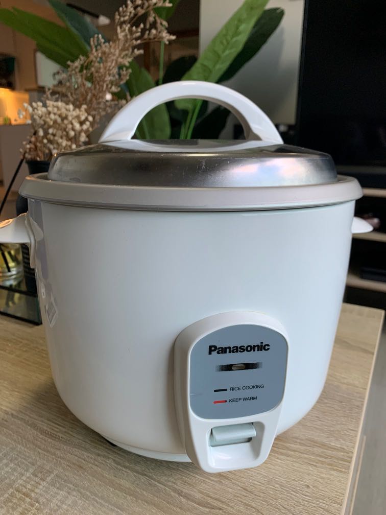 Panasonic rice cooker SR-E18A, TV & Home Appliances, Kitchen Appliances ...