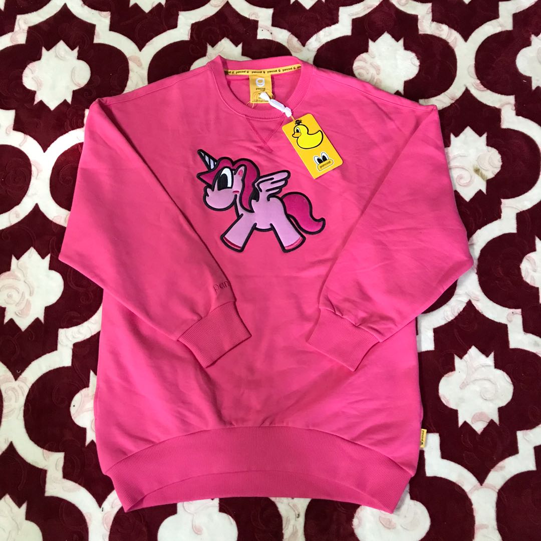 Pancoat sweatshirt unicorn Clearance