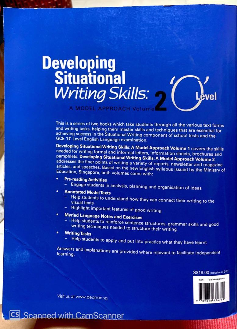 PEARSON Situational Writing Skills guide+ practice book volume 2 ...