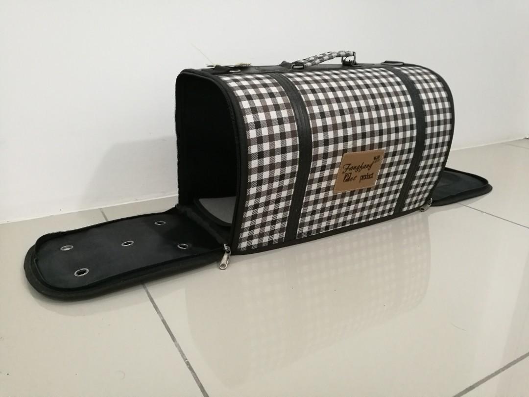 Pet Carrier Bag Cat Dog Puppy Kitten Rabbit Kucing Arnab Pet