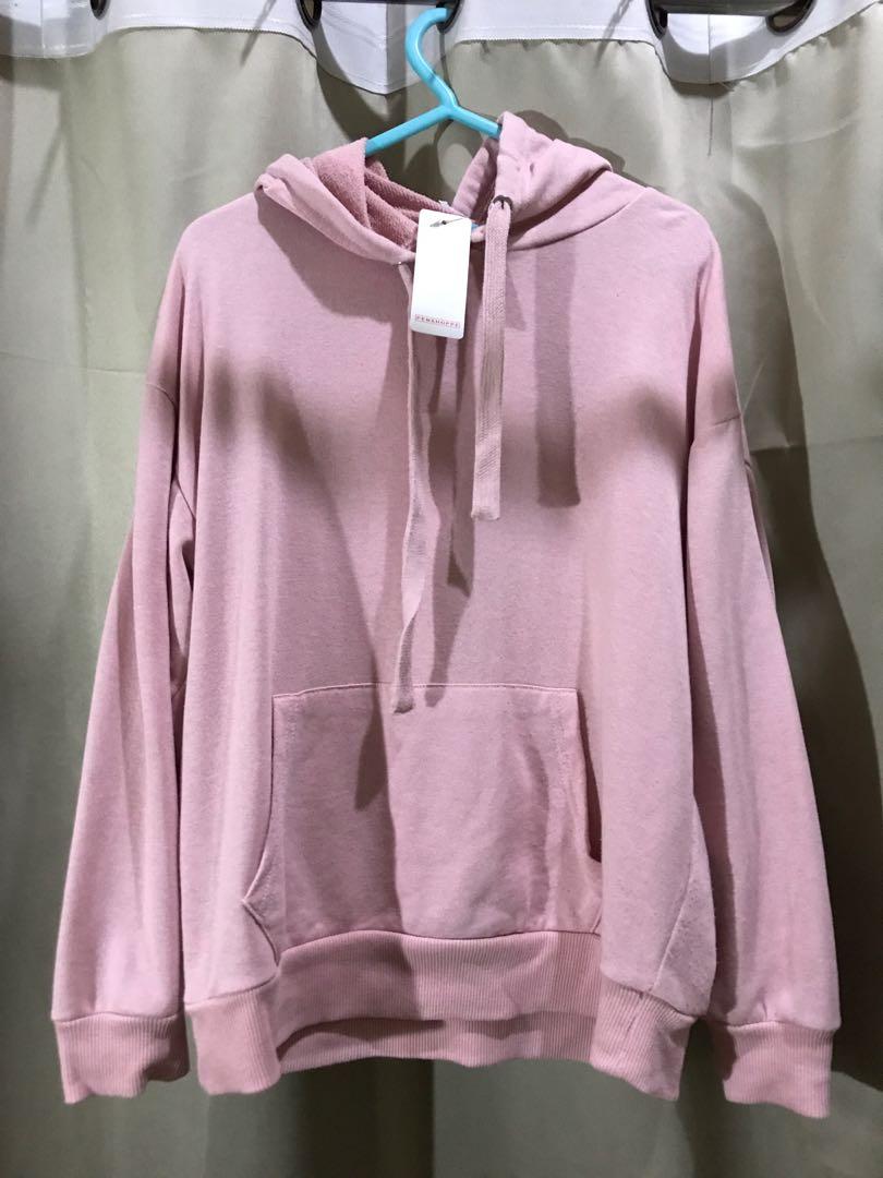 PINK HOODIE Penshoppe Women s Fashion Tops Others Tops on