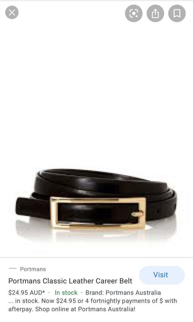 Portmans belts sale