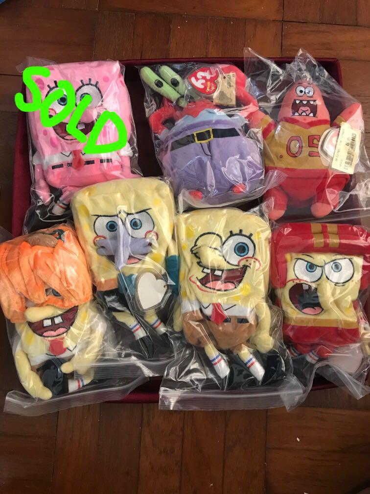 ty spongebob plush