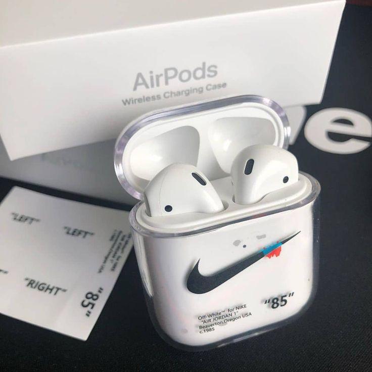 Off white nike airpod case sales