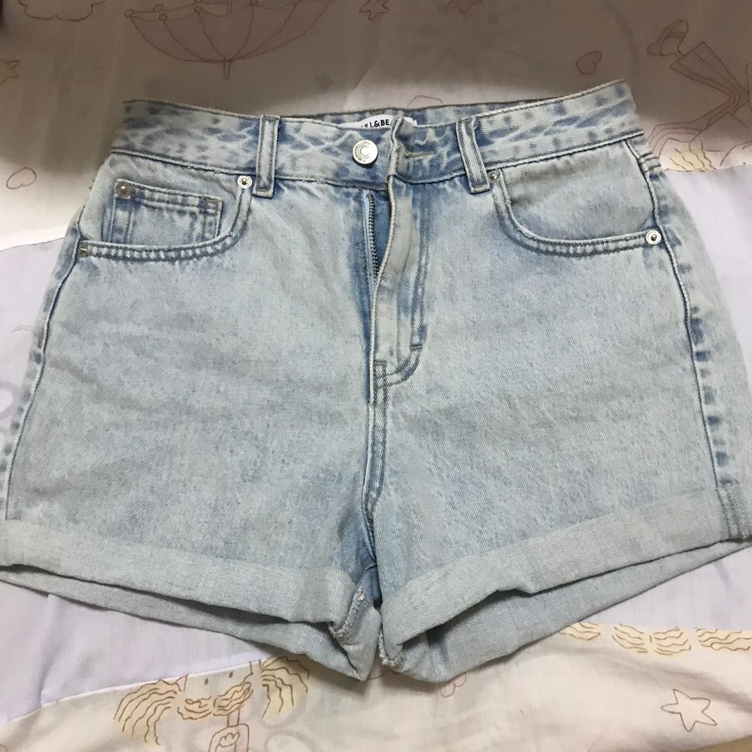 pull and bear mom shorts