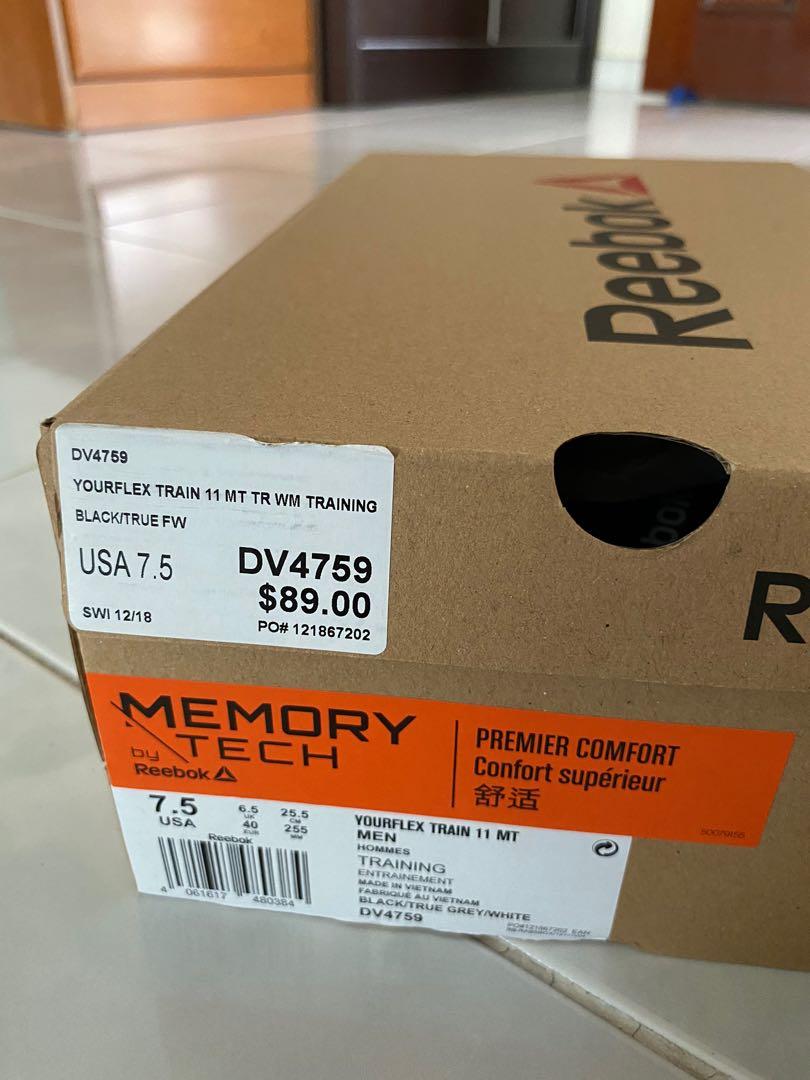 Reebok Training Shoes with Memory Foam