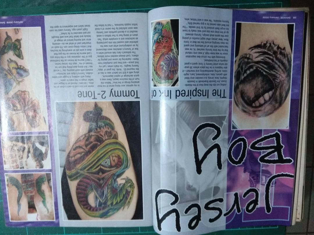 savage tattoo magazine 2009, Hobbies & Toys, Books & Magazines