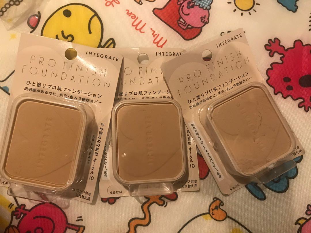 Shiseido Integrate powder foundation refill (Category: Makeup) located in San Juan City. Submitted by outlet18 (Listing ID 1010064969, Image 3). Description: brandnew and authentic from japan shade available are 00 & 10 for white complexion .