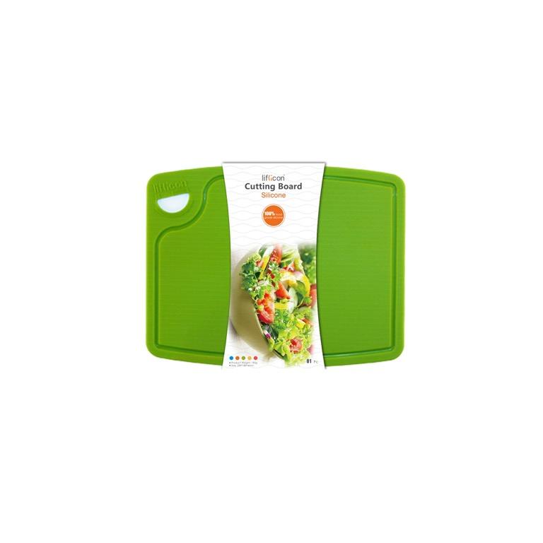 Liflicon Durable Silicone Cutting Board Veggie Cut Prep Nonslip Flexible  Thick Chopping Boards Antimicrobial Thick Cutting