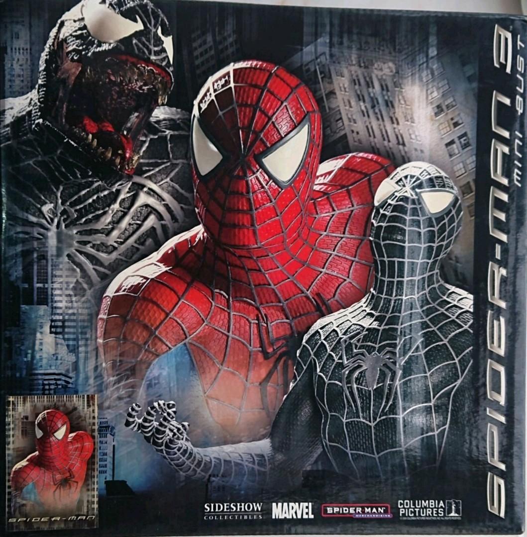 Spiderman Statue Sideshow 蜘蛛俠spider Man 半胸像 玩具 遊戲類 玩具 Carousell