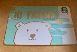 Starbucks Polar bear card