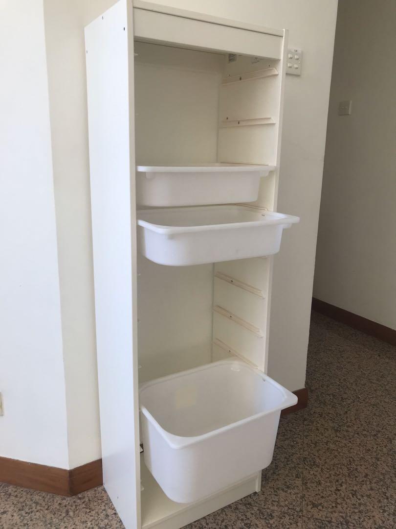 Storage drawers from Ikea., Furniture, Shelves & Drawers on Carousell