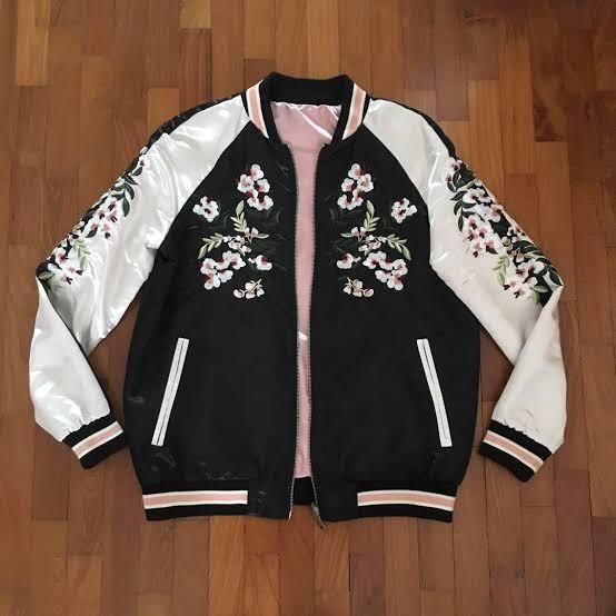 stradivarius baseball jacket