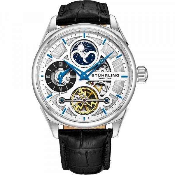 Stuhrling Special Reserve 657 42mm Skeleton White dial Mobile Phones Gadgets Wearables Smart Watches on Carousell