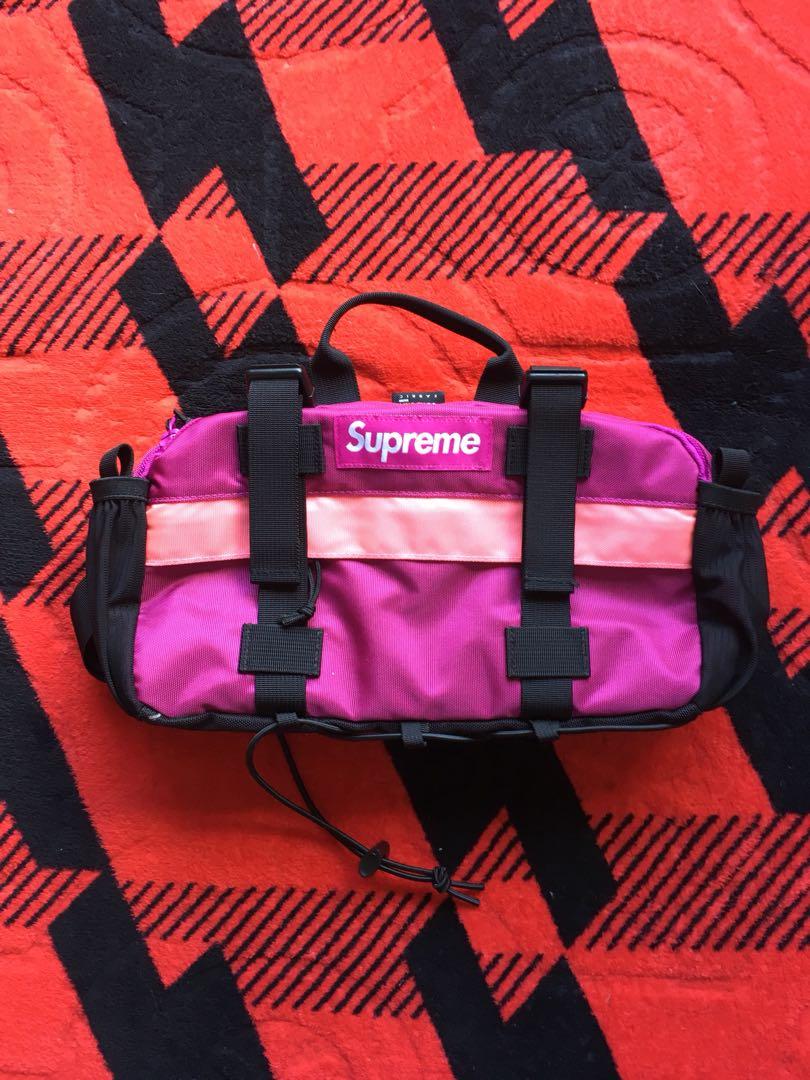 Supreme waist bag magenta sales