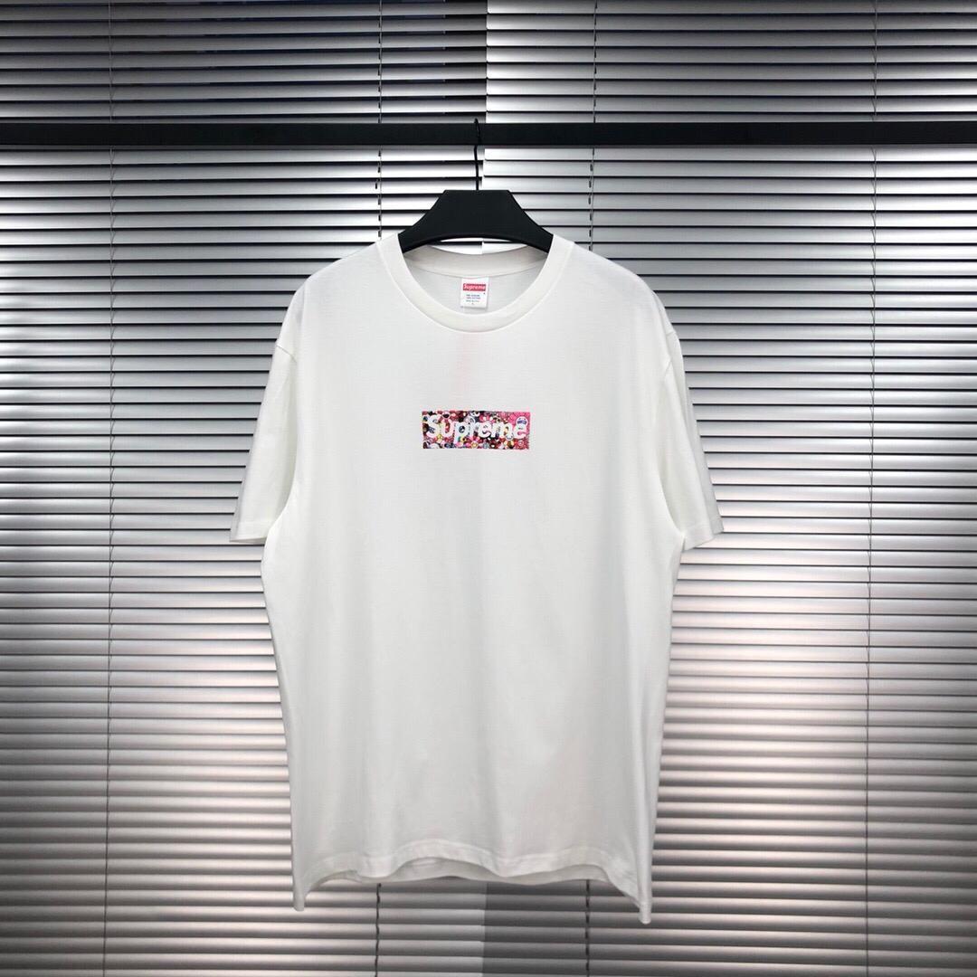 supreme murakami box logo tee