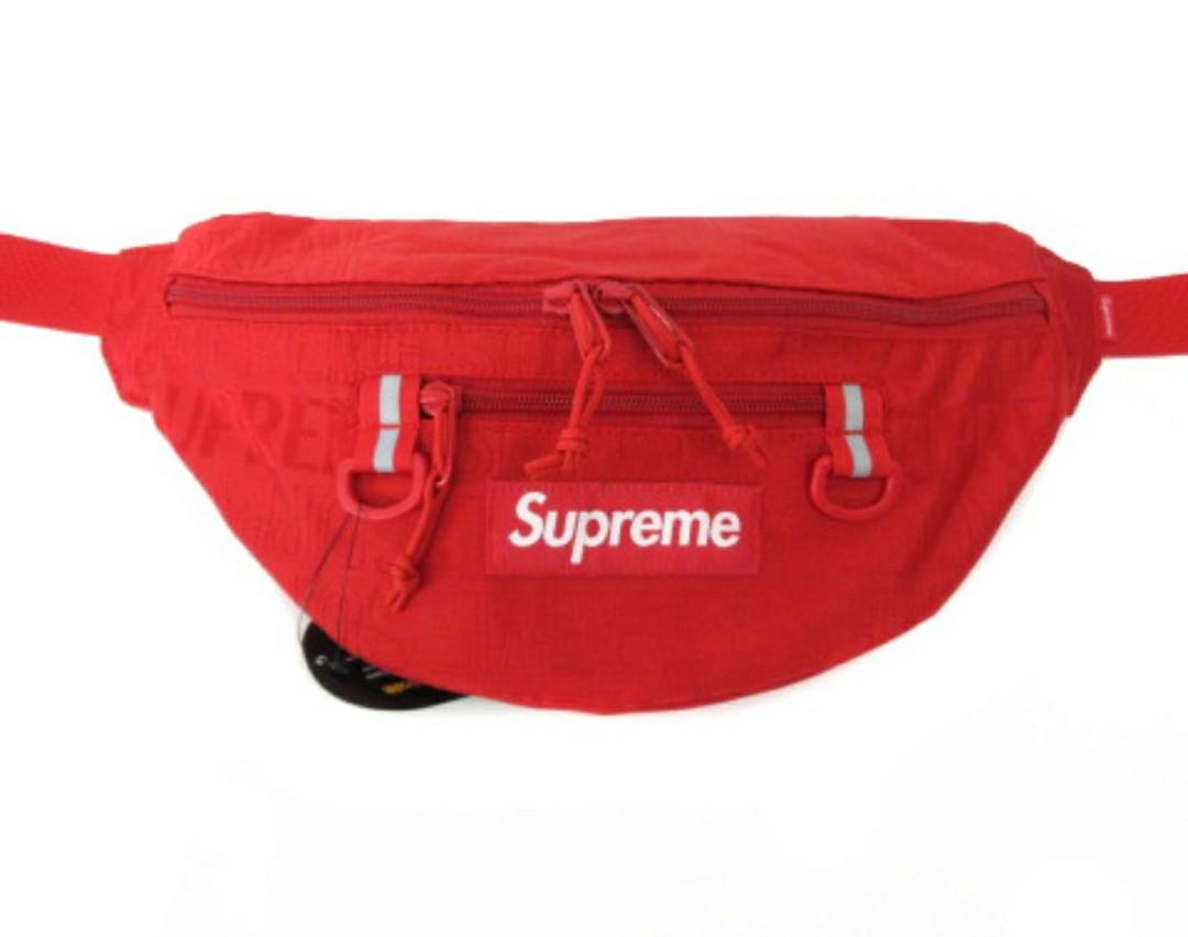 supreme waist bag ss19 fake