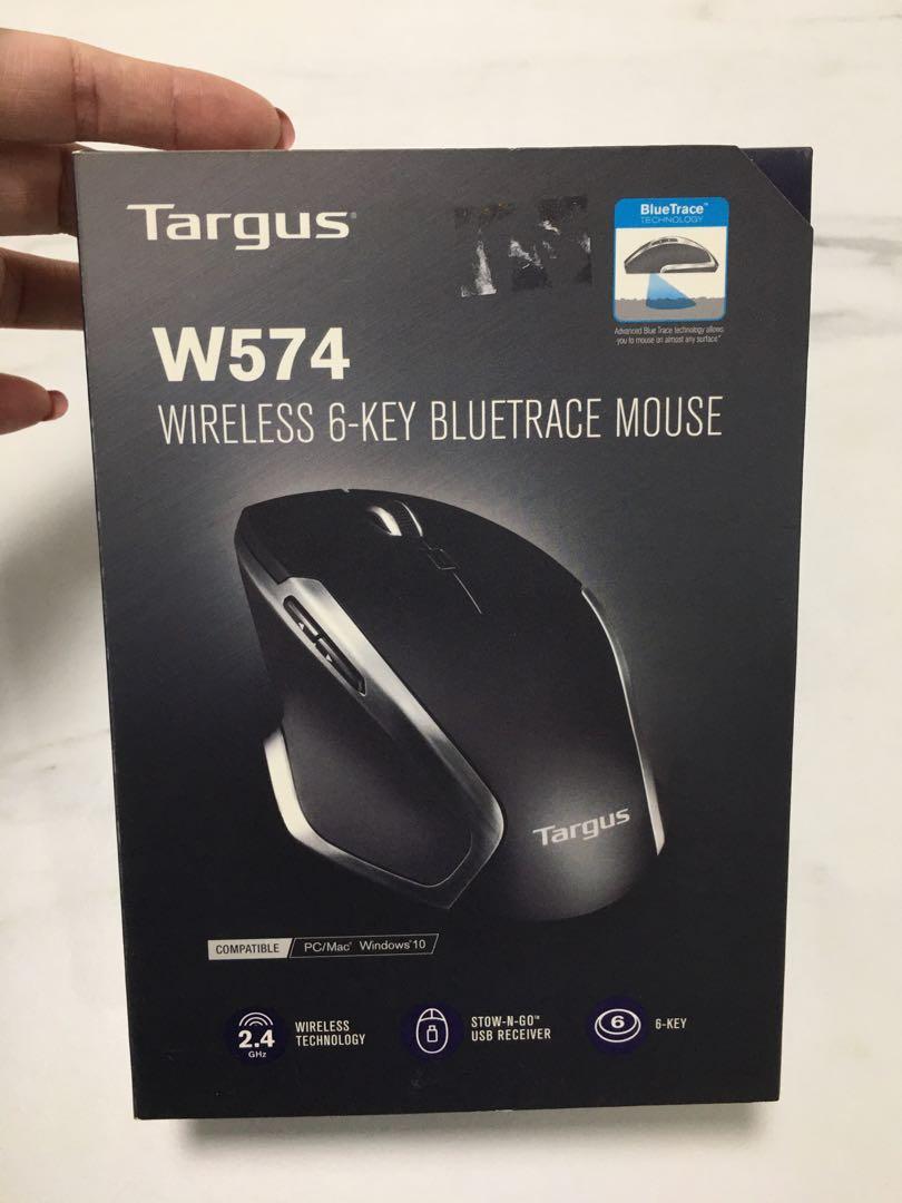 Wireless mouse (Category: Mouse & Mousepads) located in Singapore. Submitted by sunshine_si888 (Listing ID 1010146150, Image 1). Description: Brand new Targus W574 wireless 6-key blue-trace mouse With original packaging Item as same as the picture Meet up at Canberra MRT Station * Delivery by Normal postage Item will only send out after the payment received Please note that it will be take 5-7 working days .