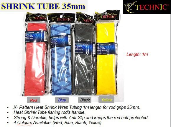 Technic Shrink Tube for Rod Grip, Sports Equipment, Bicycles
