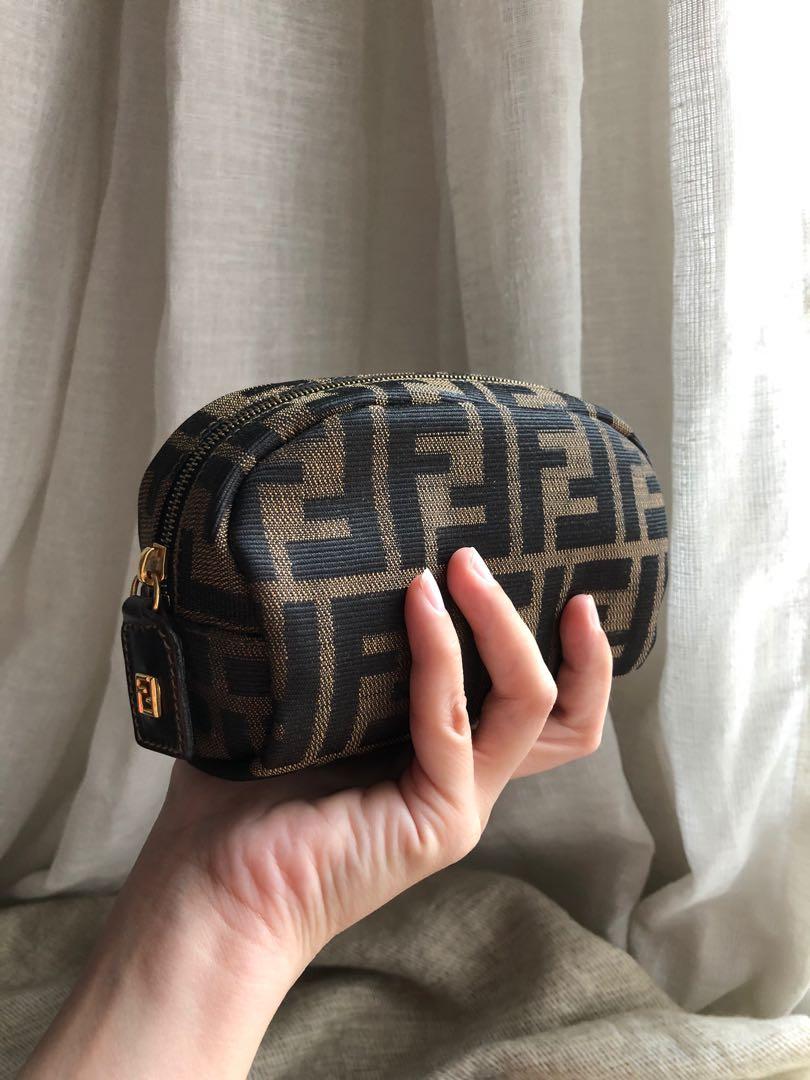 Vintage Fendi Dior coin purse wallet cosmetics pouch Luxury Bags