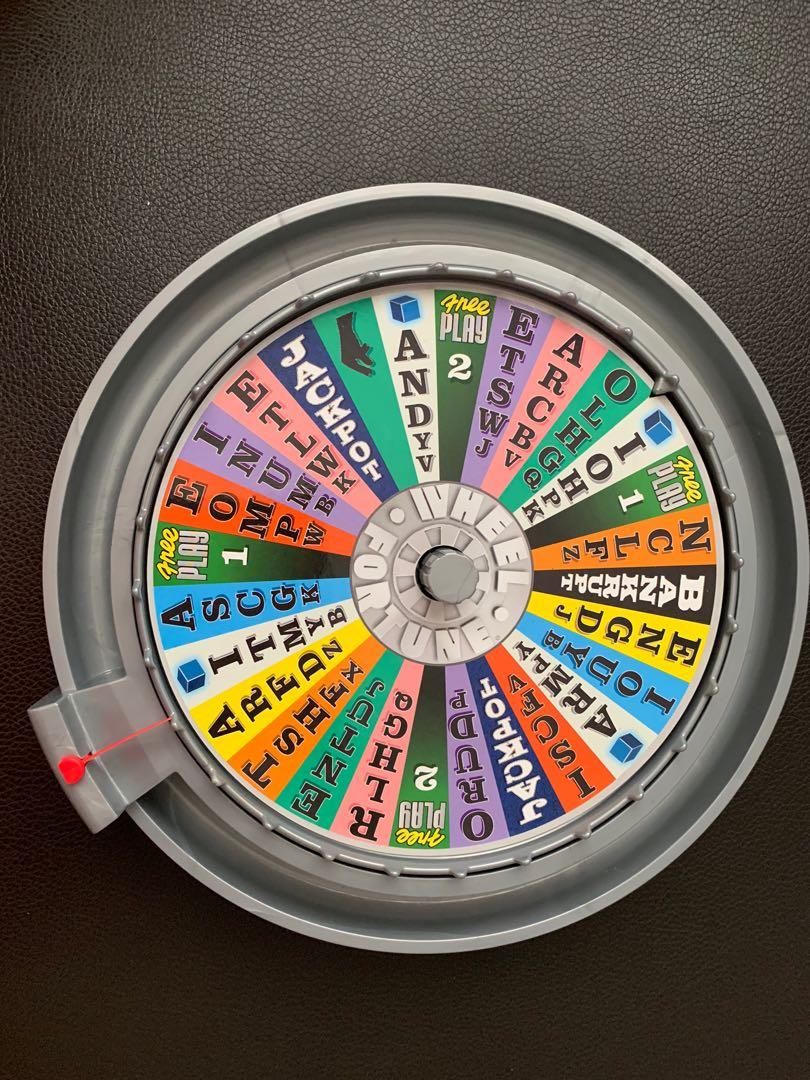 disney wheel of fortune board game