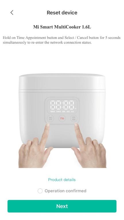 Xiaomi Mi Smart Rice Cooker Multi Cooker 1.6L Kitchen