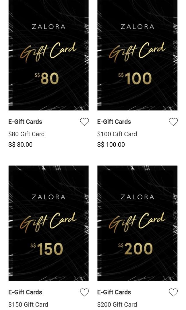 Zalora e-gift card, Tickets & Vouchers, Vouchers on Carousell