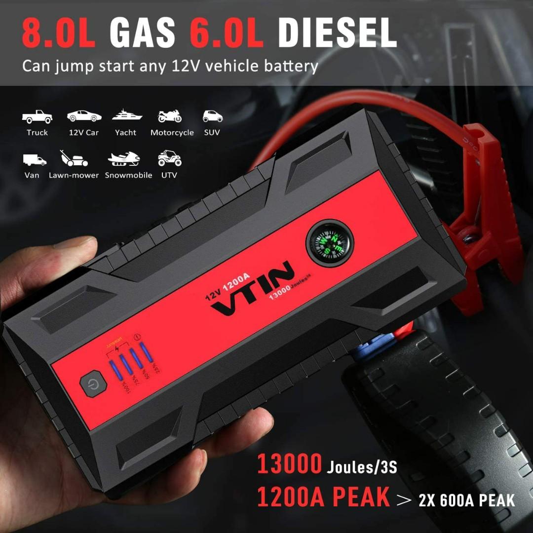 Vtin car cheap jump starter