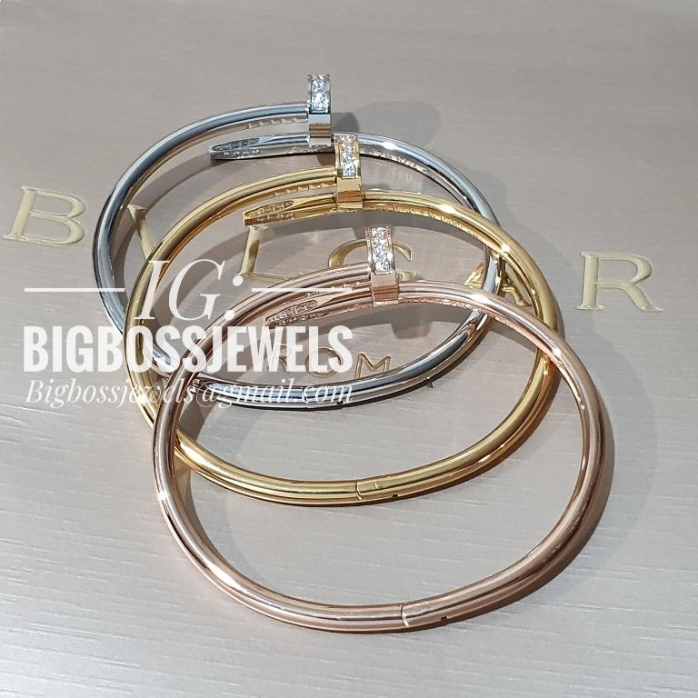 cartier 3 gold bracelet